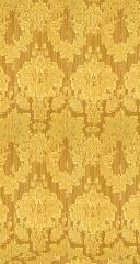 Gold Flowered Wallpaper