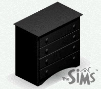 Black Dresser